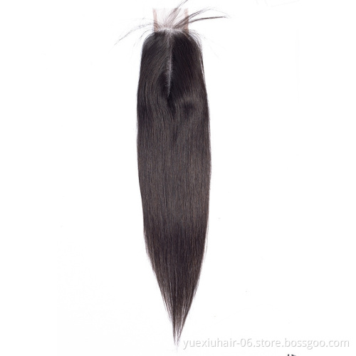 Wholesale Kim K 2x6 Lace Closure,Brazilian Human Hair Straight 2*6 Lace Closure,Middle Part 2x6 Swiss Lace Closure